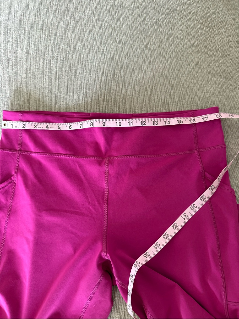 Lululemon Legging, High Rise, 25", Ripened Raspberry, Pink, Size 18 - Picture 10 of 13
